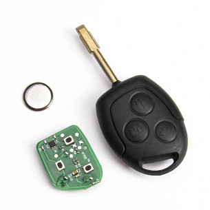 Ford Car Key 98AG 15K601 AB With Electronics