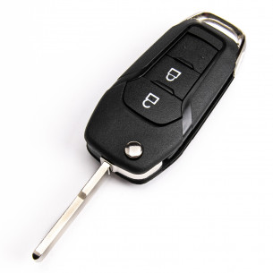 Ford Flip Key Cover With 2 Buttons