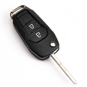 Ford Flip Key Cover With 2 Buttons