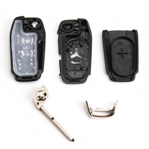 Ford Flip Key Cover With 2 Buttons