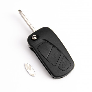 Ford KA Flip Key Cover With 3 Buttons - Aftermarket