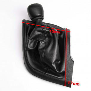 Gear Knob Shift Boot 6 Speeds For Citroen Peugeot