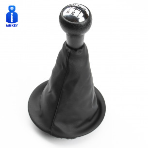 Gear Knob Shift Boot Frame 5 Speed For Peugeot