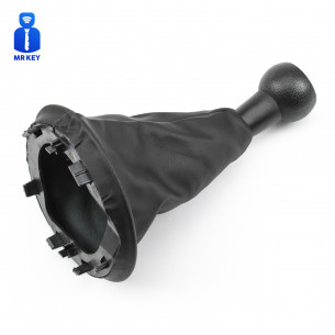 Gear Knob Shift Boot Frame 5 Speed For Peugeot