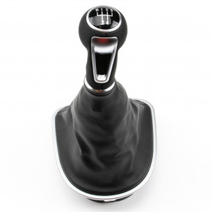 Gear Knob Shift Boot Frame 5 Speed For Seat