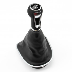 Gear Knob Shift Boot Frame 5 Speed For Seat