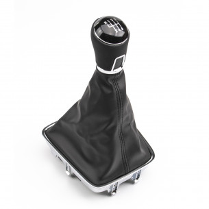Gear Shift Lever Knob with Boot For VW Tiguan Sharan Golf Plus 6-Speed