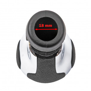 Gear Knob Shift For Peugeot 207 307 406 407 408 5 Speed Chrome