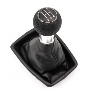 Gear Shift Knob With Boot For Audi A4 B6 B7 5 Speed