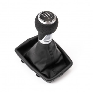 Gear Shift Knob With Boot For Audi A4 B6 B7 8E 6 Speed