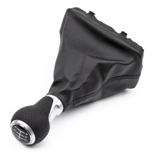Gear Shift Knob With Boot For Audi A4 B6 B7 8E 6 Speed