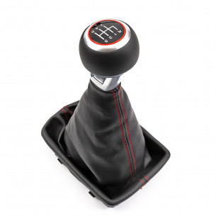 Gear Shift Knob With Boot For Audi A4 B6 B7 S-line 6 Speed