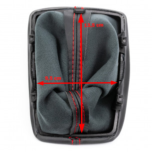 Gear Shift Knob With Boot For Audi A4 B6 B7 S-line 6 Speed