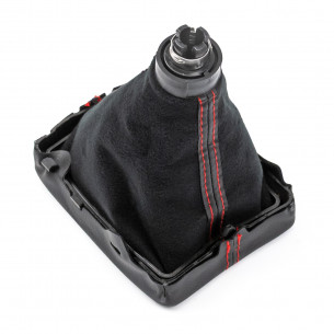 Gear Shift Knob With Boot For Audi A6 4F C6 5 Speed