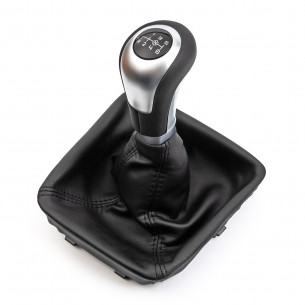 Gear Shift Knob With Boot For Mercedes A B CLA W176 W246 C117 6 Speed