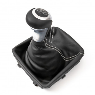 Gear Shift Knob With Boot For Mercedes A B CLA W176 W246 C117 6 Speed