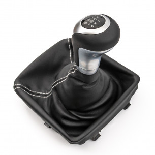 Gear Shift Knob With Boot For Mercedes A B CLA W176 W246 C117 6 Speed