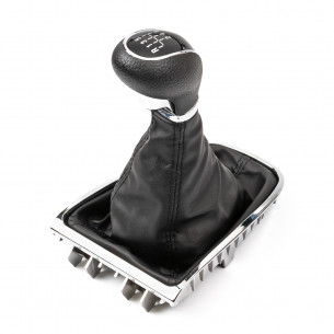 Gear Shift Knob With Boot For Opel Astra J 6 Speed