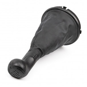 Gear Shift Knob With Boot For Skoda Fabia II Roomster 5 Speed - Aftermarket