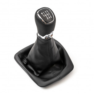 Gear Shift Knob With Boot For Skoda Octavia 2 II 6 Speed