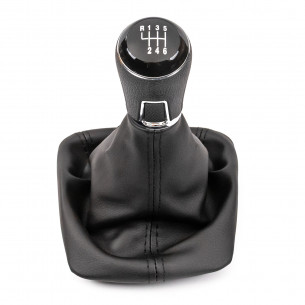 Gear Shift Knob With Boot For Skoda Octavia II 6 Speed