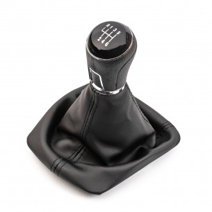 Gear Shift Knob With Boot For Skoda Octavia II 6 Speed