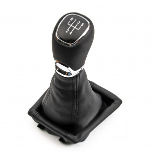 Gear Shift Knob With Boot For Skoda Octavia III 3 5 Speed