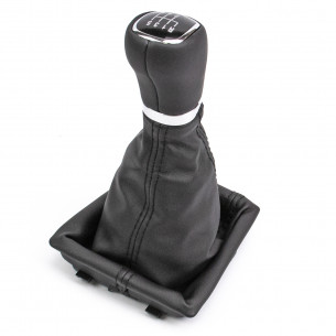 Gear Shift Knob With Boot For Skoda Octavia III 3 6 Speed
