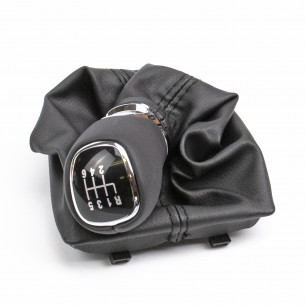 Gear Shift Knob With Boot For Skoda Octavia III 3 6 Speed