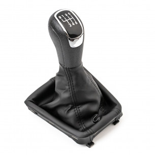 Gear Shift Knob With Boot For Skoda Superb 2 II 6 Speed
