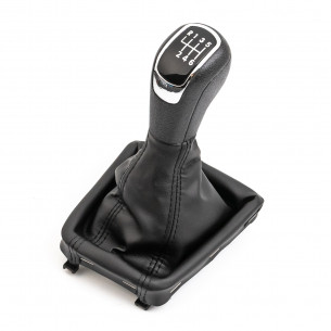 Gear Shift Knob With Boot For Skoda Superb 2 II 6 Speed