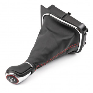 Gear Shift Knob With Boot For Skoda Superb 2 II 6 Speed