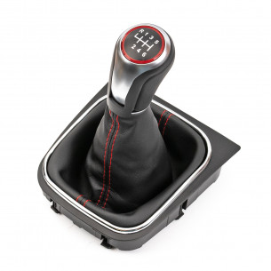 Gear Shift Knob With Boot For Skoda Superb 2 II 6 Speed