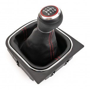 Gear Shift Knob With Boot For Skoda Superb 2 II 6 Speed