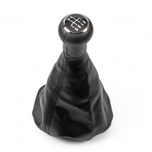 Gear Shift Knob With Boot For Volkswagen Golf 3 III Polo Vento 5 Speed