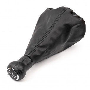 Gear Shift Knob With Boot For Volkswagen Golf 3 III Polo Vento 5 Speed