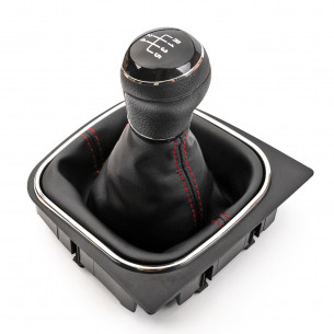Gear Shift Knob With Boot For Volkswagen Golf Jetta Scirocco 5 Speed