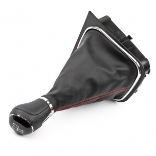 Gear Shift Knob With Boot For Volkswagen Golf Jetta Scirocco 5 Speed