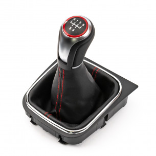 Gear Shift Knob With Boot For VW EOS Golf 5 V 6 VI Jetta 5 Speed