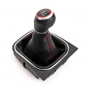 Gear Shift Knob With Boot For VW EOS Golf 5 V 6 VI Jetta 5 Speed