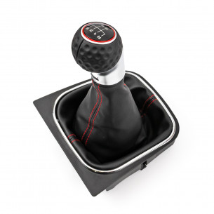 Gear Shift Knob With Boot For VW Golf 5 V 6 VI Jetta 5 Speed