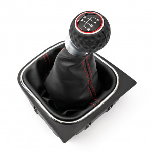 Gear Shift Knob With Boot For VW Golf 5 V 6 VI Jetta 5 Speed