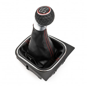 Gear Shift Knob With Boot For VW Golf 5 V 6 VI Jetta 6 Speed