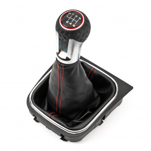 Gear Shift Knob With Boot For VW Golf 5 V 6 VI Jetta 6 Speed