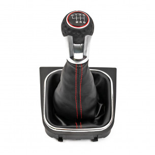 Gear Shift Knob With Boot For VW Golf 5 V 6 VI Jetta 6 Speed