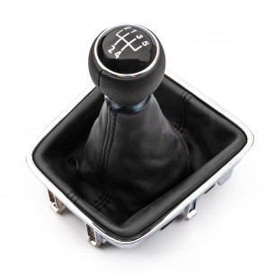 Gear Shift Knob With Boot For VW Golf Plus Sharan Tiguan 5 Speed - Aftermarket