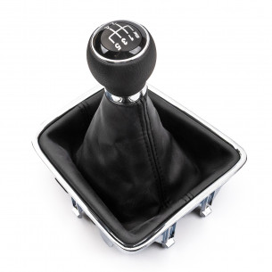 Gear Shift Knob With Boot For VW Golf Plus Sharan Tiguan 5 Speed - Aftermarket