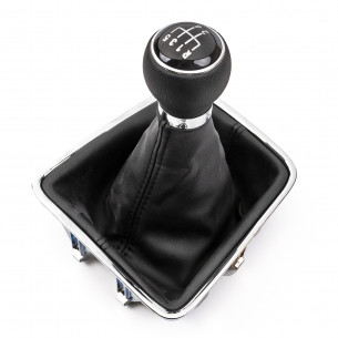 Gear Shift Knob With Boot For VW Golf Plus Sharan Tiguan 5 Speed - Aftermarket