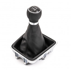 Gear Shift Knob With Boot For VW Golf Plus Sharan Tiguan 6 Speed - Aftermarket