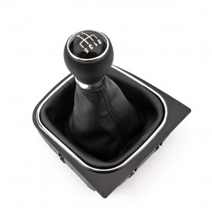 Gear Shift Knob With Boot For VW Golf V VI Jetta 5 Speed - Aftermarket